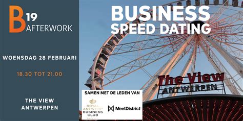 Speeddate Antwerpen